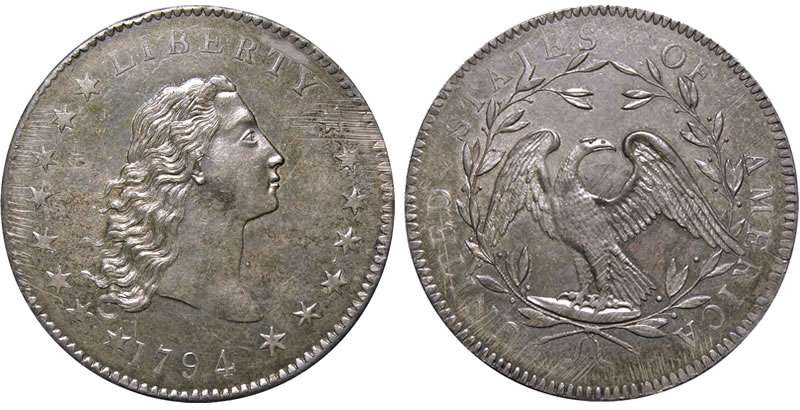 The First Silver US Dollar