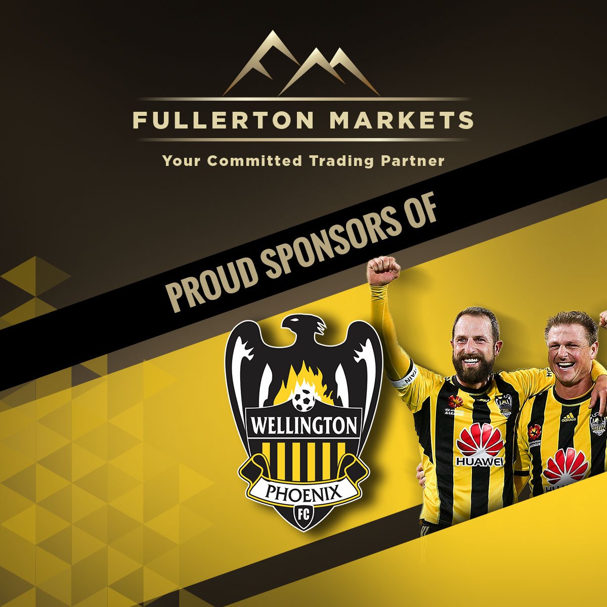 Proud Sponsors of Wellington Phoenix Football Club